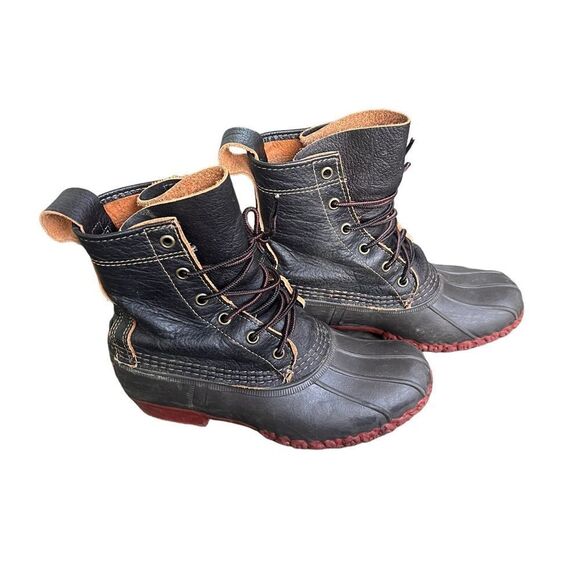 L.L.Bean Boots, 8" Bison Rain Hunting women’s 6 - Picture 1 of 6